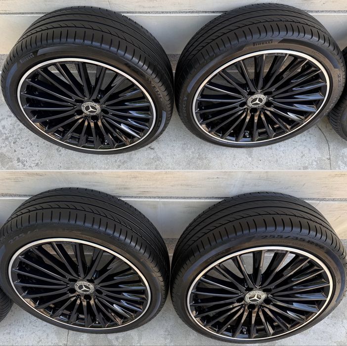 Оригинални джанти МЕРЦЕДЕС MERCEDES AMG W206 S206 C класа Ц В205 комби С206 AMG line 19 цола спорт пакет 5X112 CLA CLC CLE 63 АМГ 53 AMG OEM джанти oz