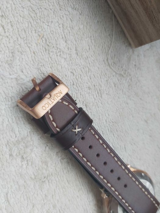 Ceas bronz Aquatico Big Pilot NH37 geam safir