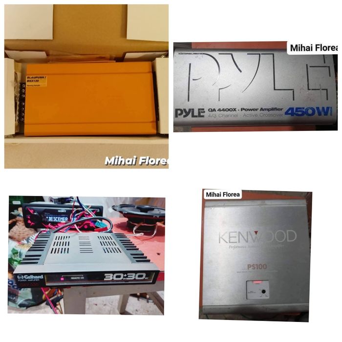 Amplificator auto subwoofer stoc nou