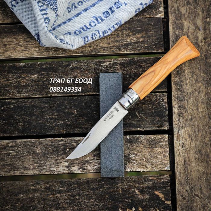 Естествен камък за заточване на ножове Opinel Франция