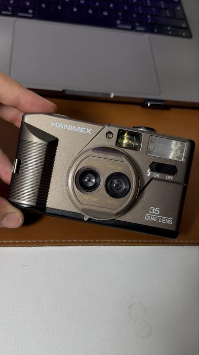 Aparat Foto Film Hanimex 35 DL Dual Lens Japonia Perfect Functional
