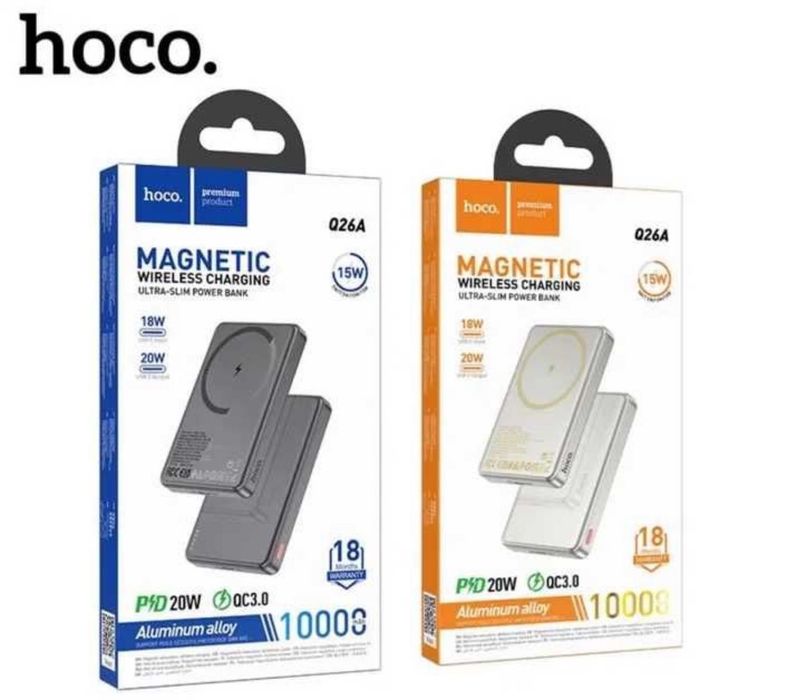 Hoco Q26/Q26A Power Bank MagSafe 5.000/10.000mah ультра тонкий