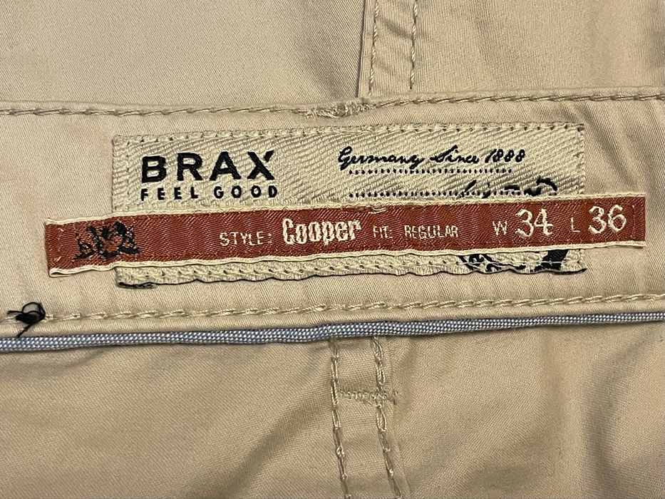 Pantaloni chinos barbati noi Brax marimea XL