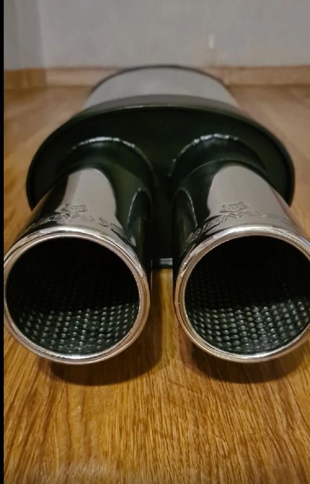 Выхлопная банка прямоточная Remus