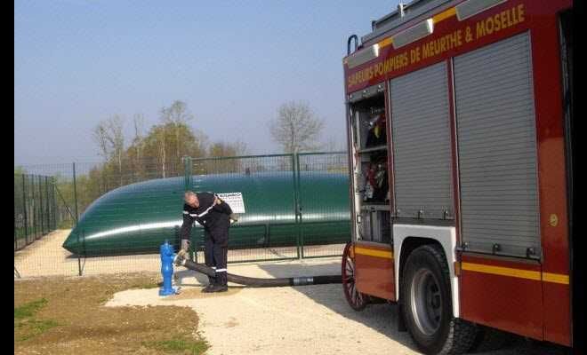 Rezerva apa in rezervoare flexibile CITERNEO Franta - pentru irigatii