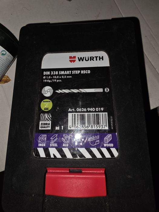 Burghiu würth cobalt Reca Berner Hilti Ruko Facom beta usag unior wiha