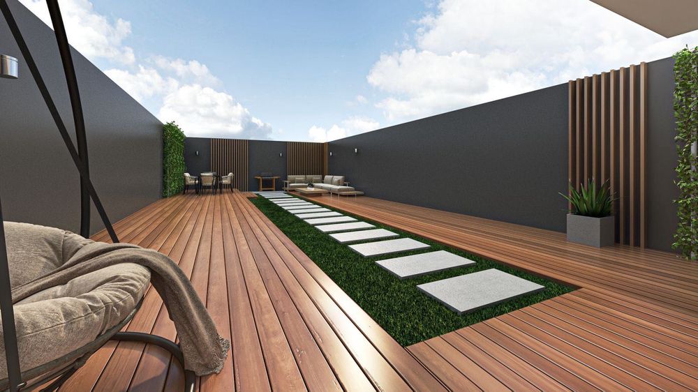 Къщи в равно поле