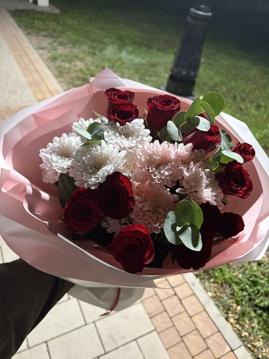 Роза рамашка свежи