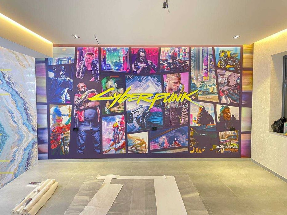 Бесшовные 3D фотообои