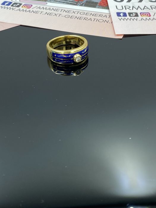 Amanet Next Generation/Ghiul din aur 18K cu diamant