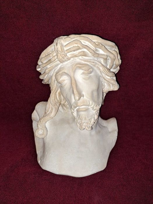 statueta isus basorelief ceramica 26 cm
