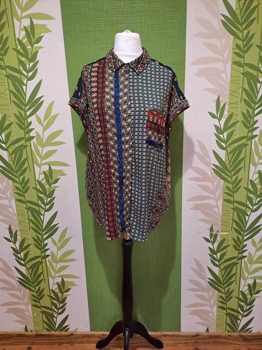 Cămașă 93% vâscoză și 7% poliester XXL Desigual, XXL / 44 / 16