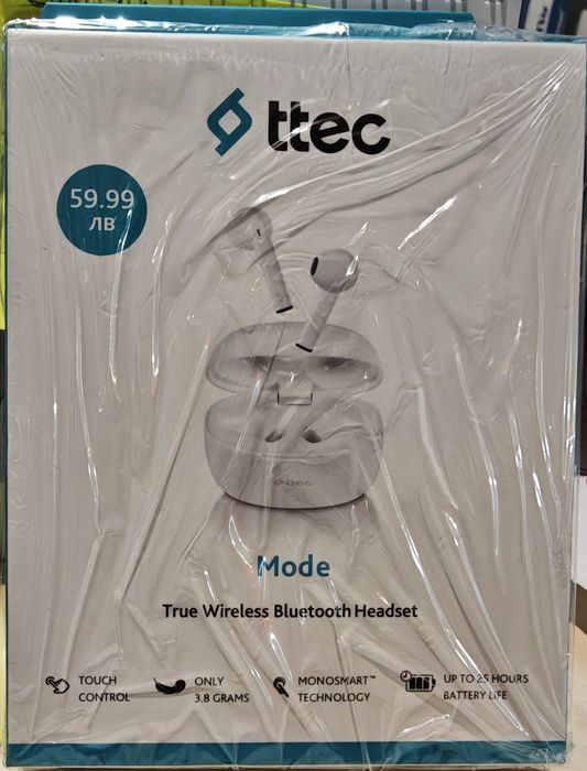 Безжични слушалки v ttec