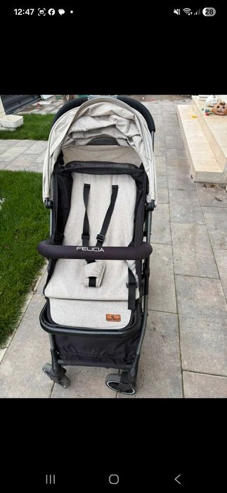 Carucior sport , strângere tip troler