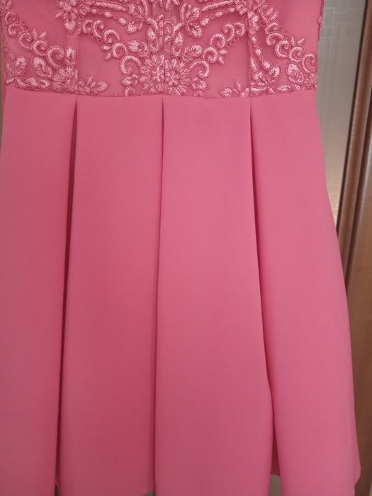 Rochie mărimea 34, culoare roz-piersica
