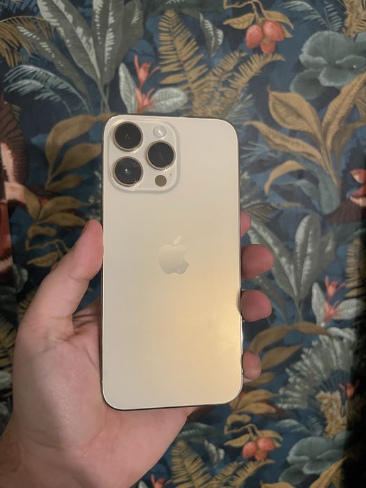 Iphone 14 Pro Max 5G Gold ca nou 10 din 10 100% sanatate baterie
