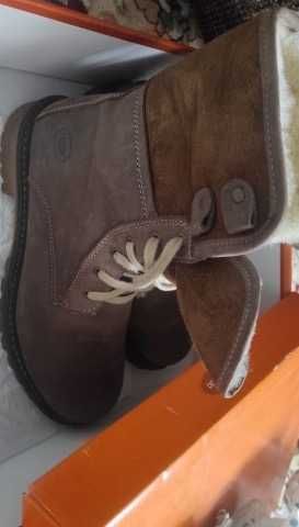 Ботинки зимние кожаные 36 размер