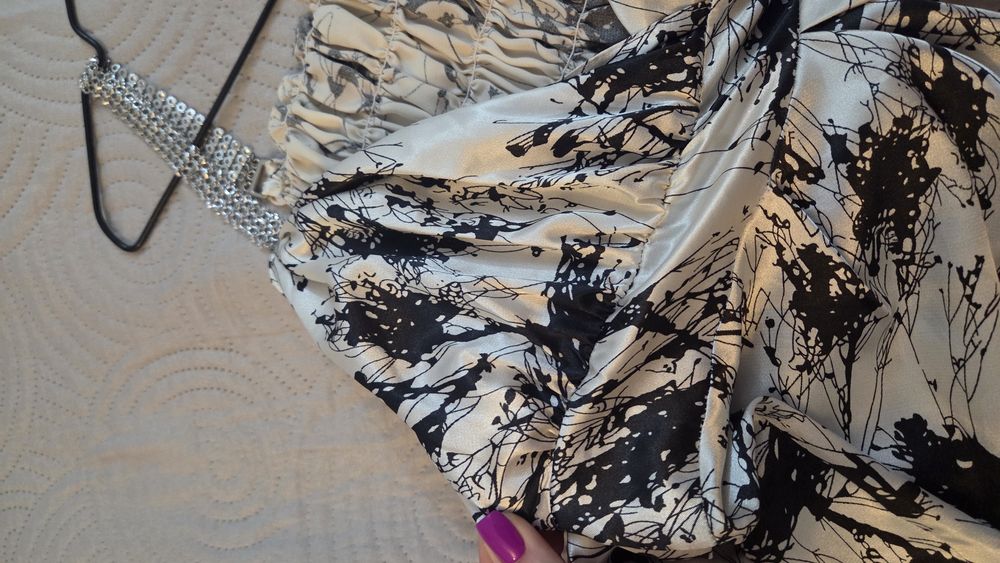 Maiou elegant din satin
