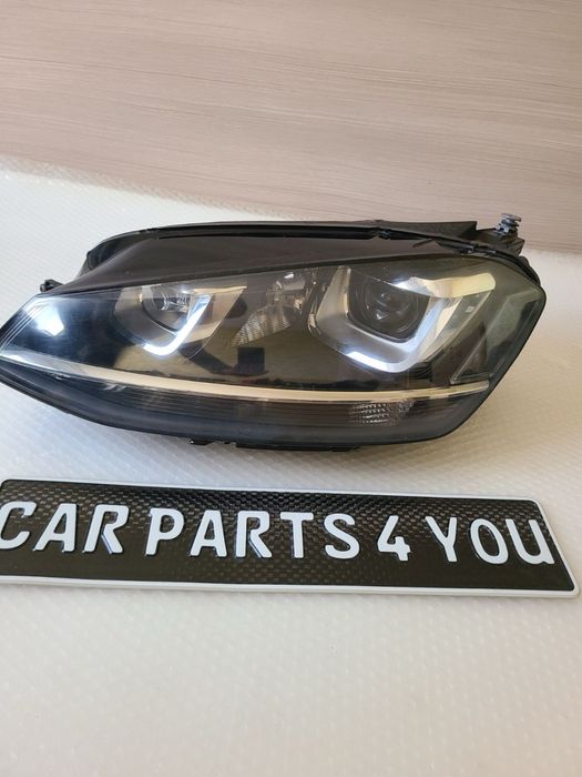 Фар ляв VW Golf 7 Xenon Голф 7 Ксенон Перфектен