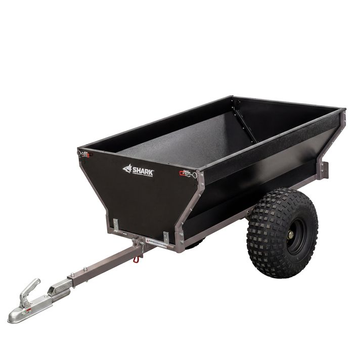 Remorca ATV UTV premium Shark Wood 550, Basculabila, sarcina 500 kg