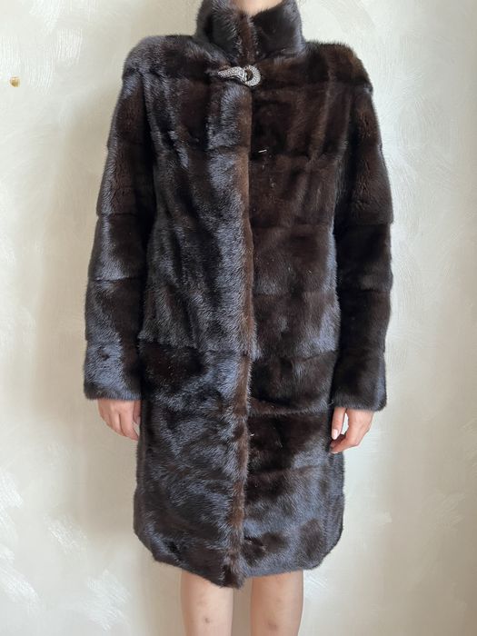 Норковая шуба б/у