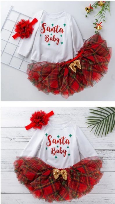 Новогодний комплект для девочек Пекин фабричный 03 3~6 6~9