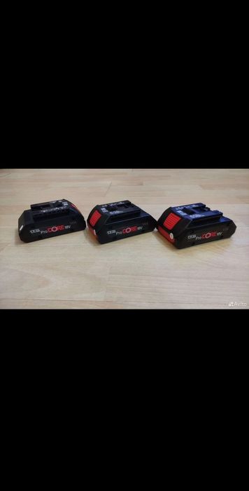 Bosch 18v 4ah акумляторлари