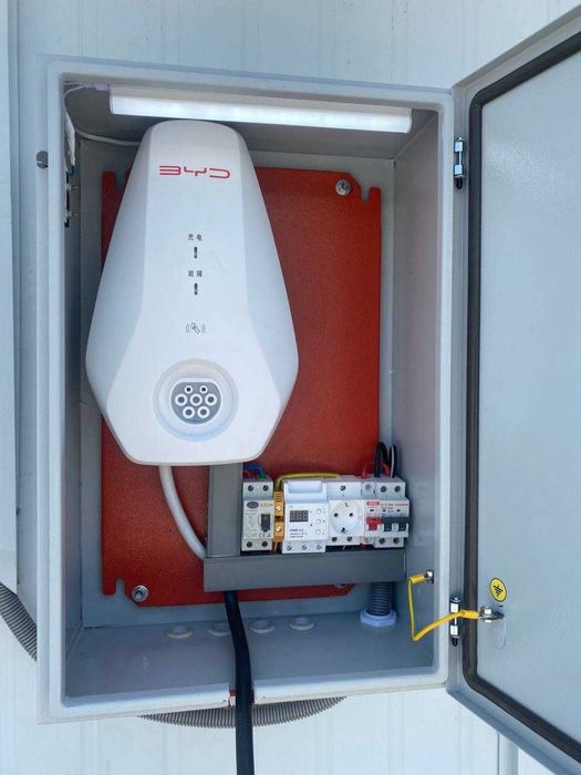 Электромобиль зарядка установка