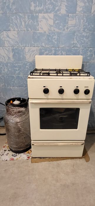 Газовая плита с баллоном