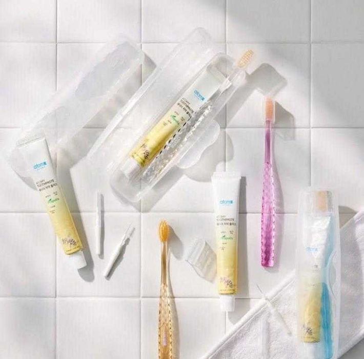 Set igiena orala  pasta de dinti si periute Atomy