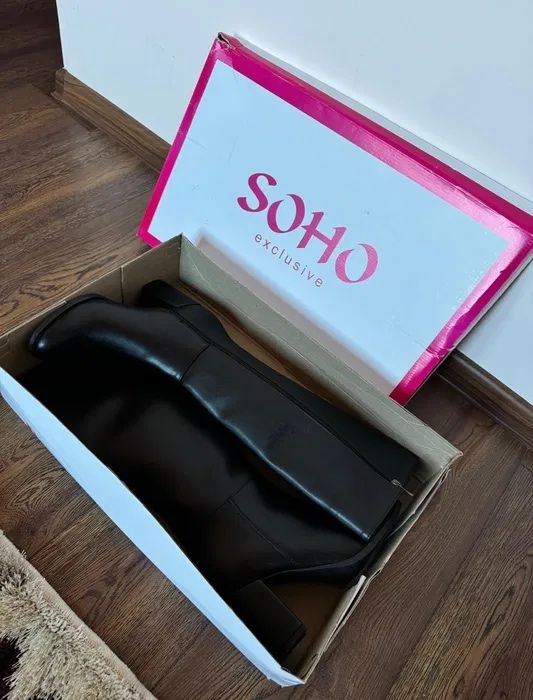 Cizme toc piele ecologică