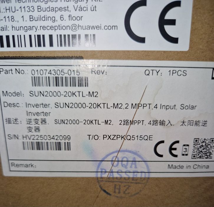 Инвертор за ФЕЦ.