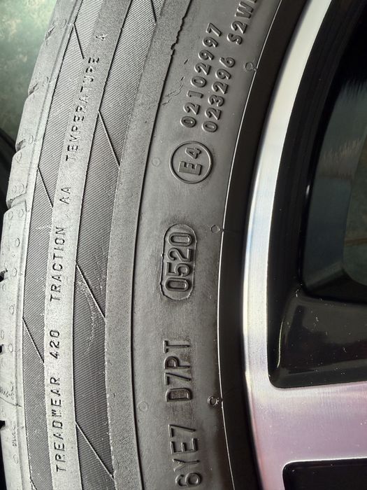 Jante aliaj R19 originale Mercedes GLC  235/55/19 vara