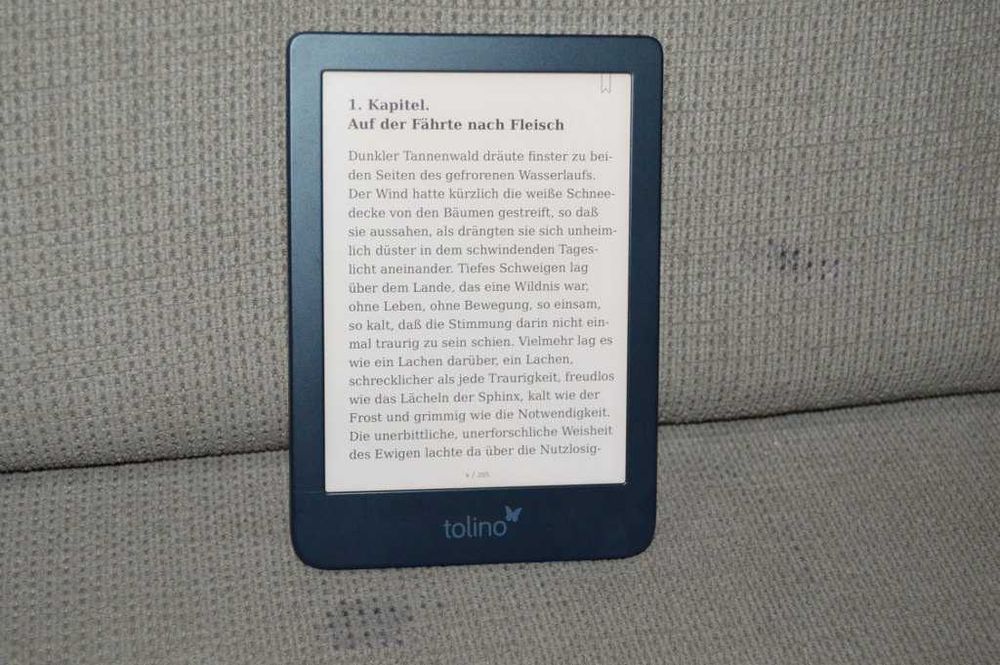 E-reader Tolino Shine 3 touchscreen wifi 8gb SmartLight