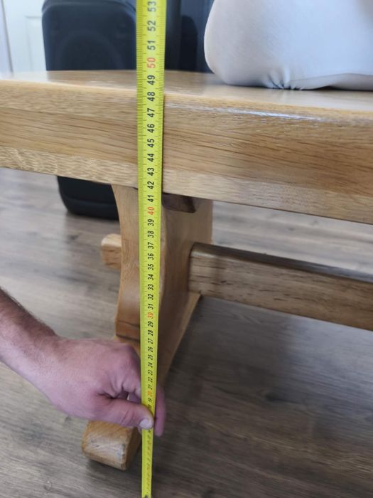 Масивна холна маса дъб