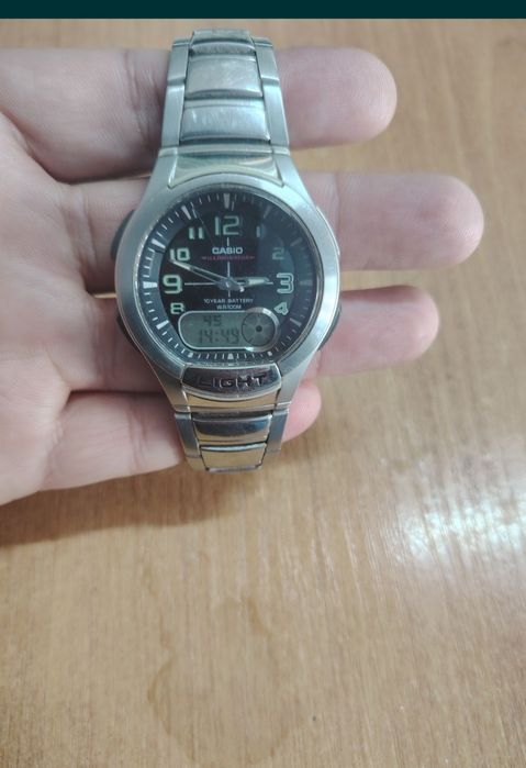 Часы Casio illuminator.