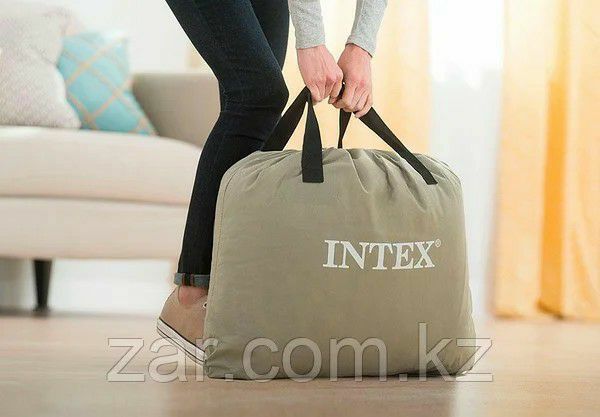 Надувной матрас-191х99х46 см. Intex. ДОСТАВКА БЕСПЛАТНО