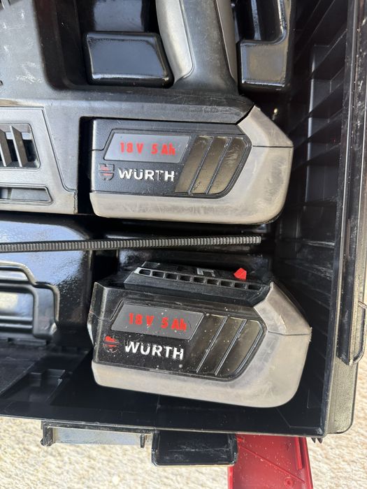 Wurth ABH 18 Compact - Безчетков перфоратор M-Cube 2x18V 5.0 Ah