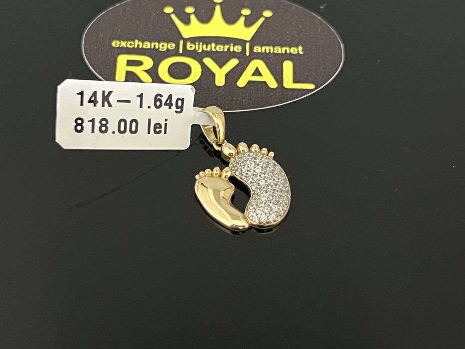 Bijuteria Royal CB : Pandantiv aur 14K 1,64 grame