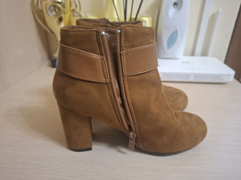Botine maro dama