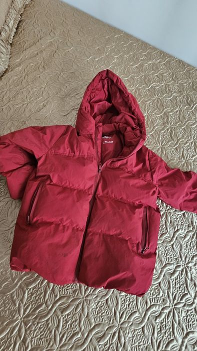 ZARA geaca rosie copii