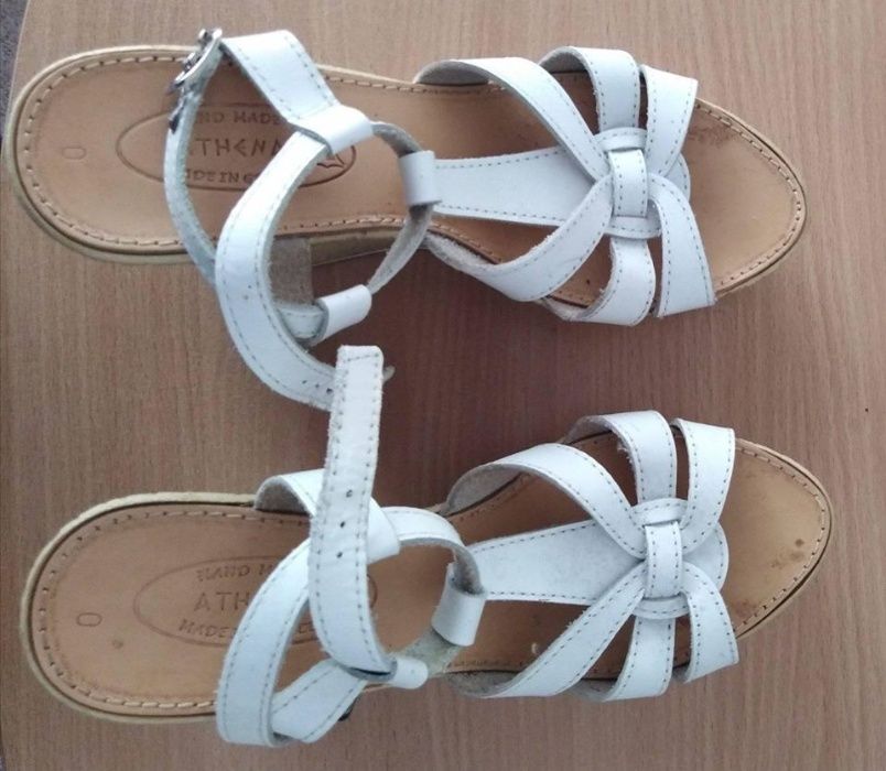 Дамски сандали от естествена кожа  Made in Greece