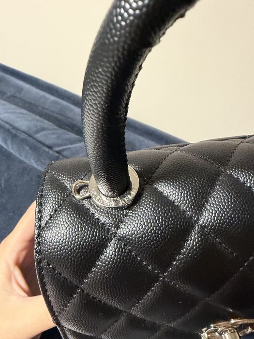Geanta chanel pe negru