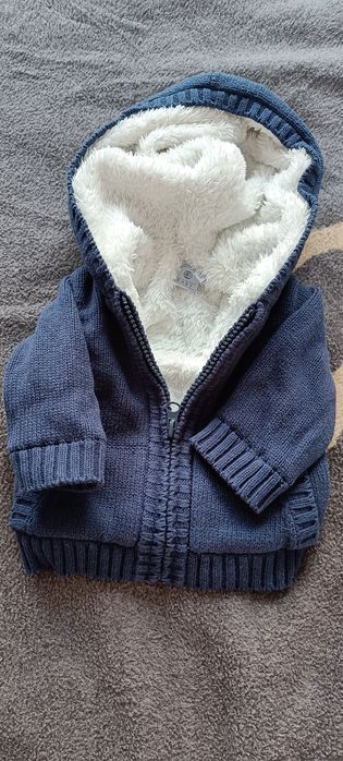 Hanorac imblanit bebe marimea 56