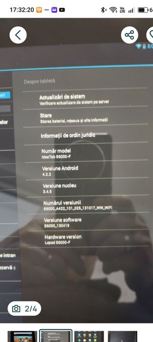 Tableta Lenovo IdeaTab Model S6000-F