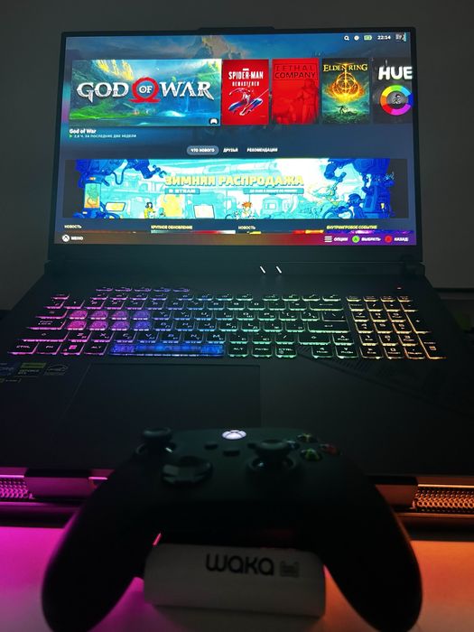 Обменяю на пк свой ноутбук