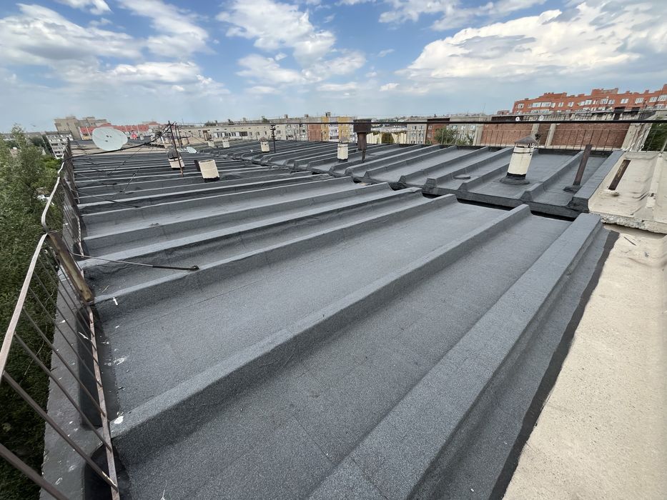 Ремонт мягкой кровли.