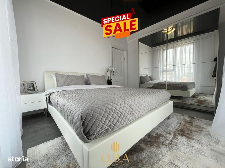 Apartament  Mobilat Mamaia 2 camere-OBA Urban Residence- Finalizat