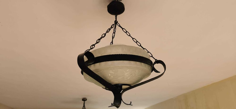 Лампион полюлей ковано желязо