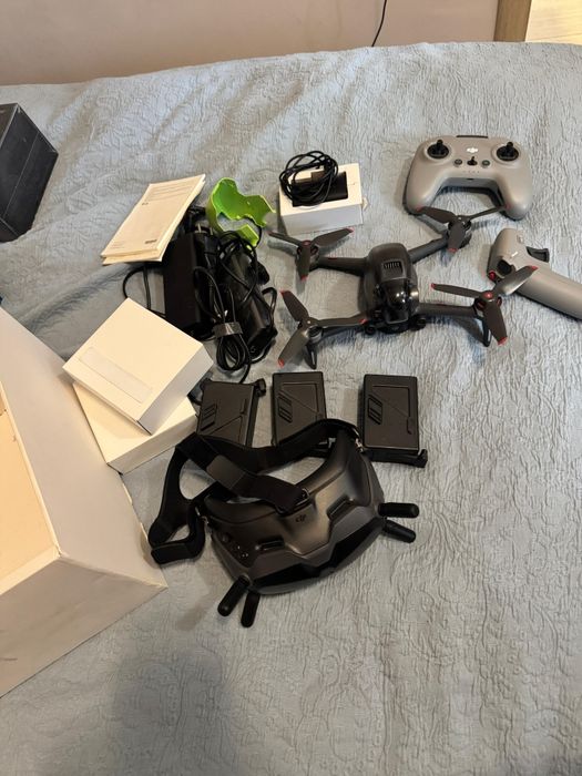 Dji fpv квадрокоптер полный комплект